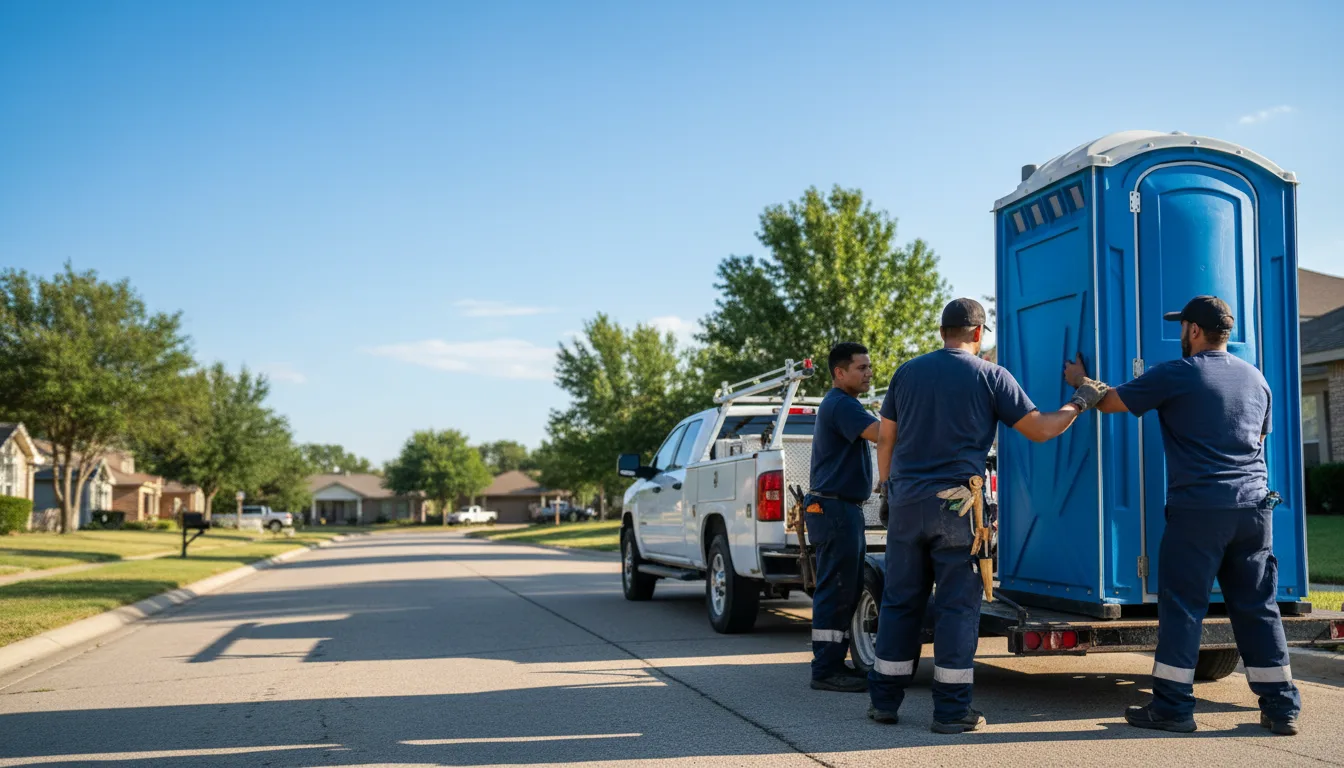 Portable Toilet Rental in Bentonville, AR near me